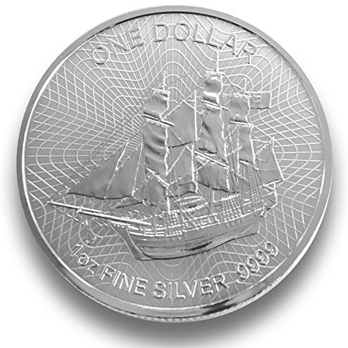 Preisvergleich Produktbild Silbermünze Cook Island 2018 "Bounty" - 1 Unze Silber - einzeln in Münzkapsel verpackt