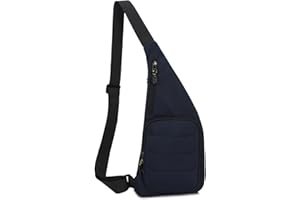 FANDARE Zaino Monospalla da Uomo Donna Marsupio Zaini da hiking Borsa a Spalla da palestra Borsa Tracolla Borsello a Spalla Borse a Zainetto per Sportivo Trekking Ciclismo Viaggio Sling Bag Blu b