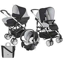 Chicco Mycity Poussette Combinee Trio Coal