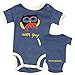 Produktbild LazyOne Boys Wise Guy Babygrow Vest 18 Months