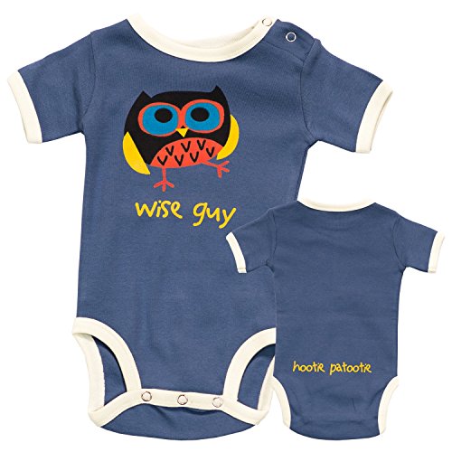 Preisvergleich Produktbild LazyOne Boys Wise Guy Babygrow Vest 18 Months