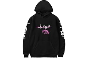 OLIPHEE Herren Kapuzenpullover Fashion Printed Straßenstil Sweatshirt Hip Hop Hoodie