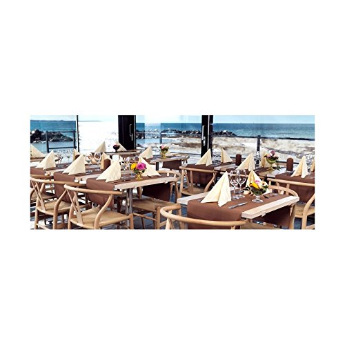 Duni Servietten Dunilin, 400 x 400 mm, creme 4002215330718 - 2