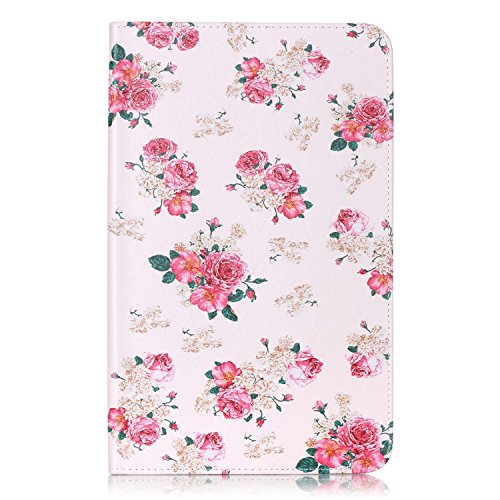 Romtronic Cute Colorful Flip Tasche PU Leder Abdeckung Stand Schutzhülle für Samsung Galaxy Tab A6 10.1 Pouces SM-T580 / SM-T585 + 1 x Schwarz Stylus (Design 13) - 2