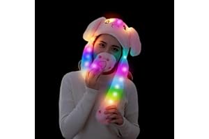 wgde toy Cute Soft Plush Ears Moving Animal Hat for 3-16 Year Boy and Girl - Best Toys and Gifts