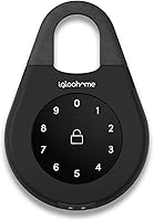 Igloohome| Smart KeyBox 2 | Boîte à Clé Sécurisée Intelligente | PIN et Bluetooth | Noir
