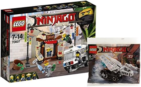 Ninjago LEGO City 70607 – Tracking Hunting + Lego 30427 – Ice Tank Panzer Polybag