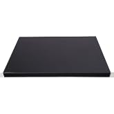 S&uuml;men Kapaksız Masa&uuml;st&uuml; Tekli Kenar Korumalı Desk Pad Vegan 40x60x3,5 cm. Siyah