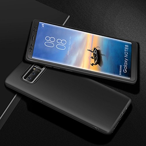 Funda Samsung Galaxy Note 8 Negro ivencase Carcasa TPU No Screen Protector Flexible Silicona Premium Back Bumper Trasero Suave Skin 360 Protective Case Cover para Samsung Galaxy Note 8 - Black reviews Funda Samsung Galaxy Note 8 Negro ivencase Carcasa TPU No Screen Protector Flexible Silicona Premium Back Bumper Trasero Suave Skin 360 Protective Case Cover para Samsung Galaxy Note 8 - Black