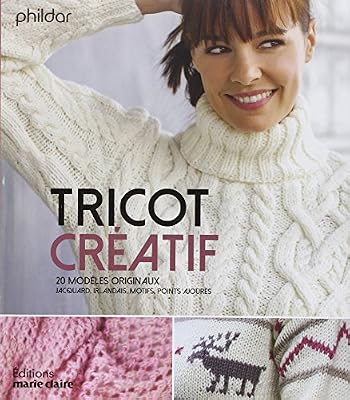 tricot créatif jacquard irlandais