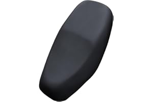 tiyiyok Housse de Selle Moto Universelle, Housse Moto Antidérapante Anti-Rayures Adaptable, Couvre Selle Moto Cross Scooter, Bâche Imperméable Résistante UV/Pluie, (65-75 cm x 38-45cm)