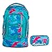 Produktbild Satch Schulrucksack-Set 2-tlg Pack Caribic Camou 9D9 blau pink camouflage