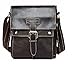 Produktbild ST JAMES  MRNT MENS GENUINE LEATHER MESSENGER SHOULDER BAG, Herren Schultertasche braun braun
