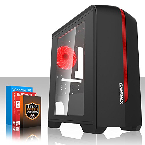 Fierce ULTRA SCHNELLE Zweikern Familie Gaming PC - Windows 10 - 3.9GHz AMD A-Series A4-6300 - Gaming, Büro, Familie PC - (WIFI, 8GB RAM, 1TB Festplatte, R7 Serie Grafik) - 220564