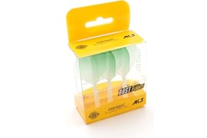 CUESOUL Asta per Freccette e Alette integrate Forma Ala Standard/Grande, Colore graduato, Set di 3 Pezzi