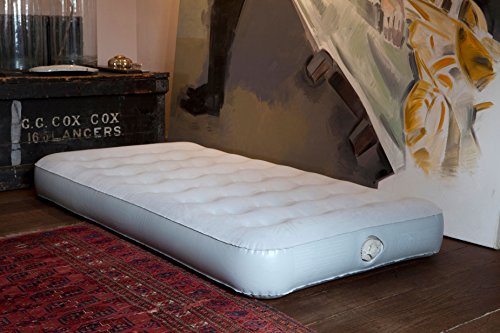 Aerobed 2000025562 Premium Collection Luftbett Antimikrobiell, beflockt, Einzelbett 198 x 99 x 23 cm, Gästebett mit Pumpe - 4