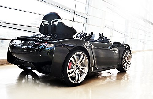 HENES BROON F830 Luxus Kinder Elektroauto schwarz mit Tablet PC