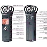 Zoom H1 V2.0 Digitalrecorder, Farbe blau