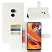 Produktbild Casefirst Xiaomi Mi Mix 2 Case, Xiaomi Mi Mix 2 Wallet Case,Grip, Premium Slim Leather Wallet Back Case with Credit Card ID Holder Protective Cover for Xiaomi Mi Mix 2,White