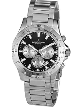 Jacques Lemans Herren-Armbanduhr Chronograph Quarz 1-1670F.1