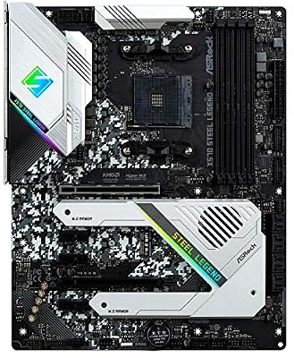 Amd Asrock x570 Steel Legend, AMD x570, AM4, DDR4, PCIe 4.0, Dual M.2, 2-Way Crossfire, Intel GbE, USB 3.2 Gen2 A+C, ATX