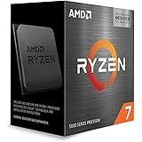 Amd Ryzen 7 5800X3D Box, ‎8 Core/16 Thread, Boost di Frequenza fino a 4.7 GHz, Grigio ceramica, ‎4 x 4 x 0.6 cm, 99.22 grammi