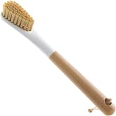 Laundry Stain Brush, Natural Cleaning and Laundry Brush for Damage-Free Delicate Fabrics, Shoes and Clothes