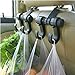 Produktbild PRAKTISCH UND VIELSEITIG 2x Stück Set Auto Aufhänger = Haken = Super praktischer Handtaschenhalter = Gepäckhalter = Einkaufstüten Halterung = Autositzhaken = Sitzkopflehnen hängender Haken = Autositzhaken = Organizer. Geniale Hakensystem der Marke INION®