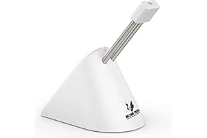 Sisyphy Gaming Mouse Bungee, Mouse Cord Holder and Cable Management Device (White, Premium 360g)