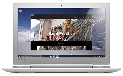 Preisvergleich Produktbild Lenovo ideapad 700 39,62 cm (15,6 Zoll FHD IPS Matt) Slim Multimedia Notebook (Intel Core i5-6300HQ QC Prozessor, 3,2GHz, 8GB RAM, 1TB HDD + 256GB SSD, NVIDIA GTX 950M 2GB, Windows 10) weiß