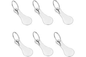 BESMRPG 6 Stück Einkaufswagen Schlüsselanhänger,Einkaufswagenlöser,Trolley Karabiner,Eeinkaufswagenchip,Personalisiert Einkaufschip,Trolley Schlüsselring,Einkaufwagenloeser,Einkaufswagentasche Flaschenöffner