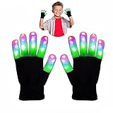 Top Gift Toys for 4-5 Year Old Boys, 3-7 Years Girl Toys, Cool Fun 8-12 Easter Led Flashing Glvoes Gl02