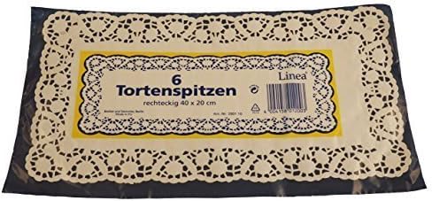 10 x 6 Doilies = 60 Pieces Square Off Paper, Cake Top, Cake Doilies