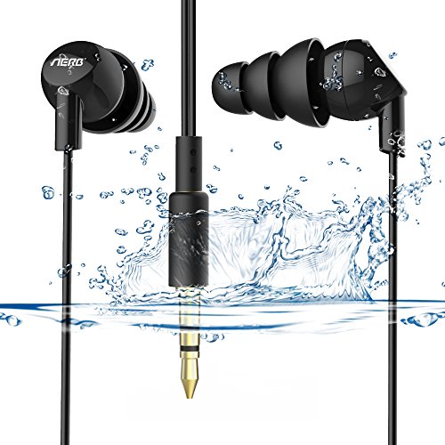 Preisvergleich Produktbild Aerb Wasserdichte Kopfhörer für Schwimmen – IPX8 Standard