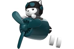 ‎UMIKK Auto Lufterfrischer Cartoon Bär Pilot, Automotive Air Outlet Lüfterfrischer Vent Clips Aroma Diffusor, Bären Pilot Auto Diffusor, Auto Parfüm Aromatherapie Ornament Auto Zubehör