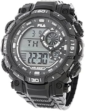 Fila sportliche Herrenuhr Digital 10 BAR Licht Alarm 38-826-003