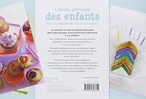 Livres Couvertures de Coffret atelier pâtisserie des enfants