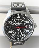 C-160 Transall Aviator Silber Armbanduhr - Sonderedition - Limitierte Auflage