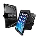 Produktbild Tuff Luv Tri-Axis Echt Leder Hülle Tasche [Mit Schlaf-Funktion, Klappständer] Für Apple Ipad Air 2 / Pro 9.7 (Sleep Function) - Schwarz