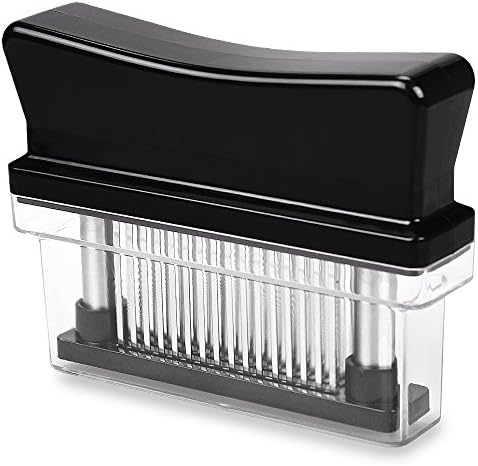 Oliying 48 Stainless Steel Blades Meat Tender Maker Meat Cutter Steaker Grill Marinating, Ideal for use in the Kitchen