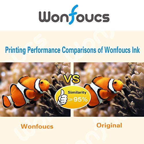 Wonfoucs Kompatible Tintenpatronen Als Ersatz für HP 950XL 951XL officejet pro 8620 8610 8600 Plus 276dw 8100 8615 251dw 8625 8660 8640 8630 Drucker (1 x Schwarz , 1 x Cyan ,1 x Magenta , 1 x Gelb) - 9