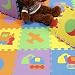 Bigood Vehicle EVA Foam Educational Toys Interlocking Puzzle Play Mat Floor 10