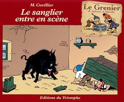 Sylvain et Sylvette, Tome 9 : Le grenier de sylvain et sylvette - le sanglier entre en scène