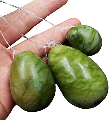 Bener 3pcs Kegel Exercise Ovary Health Postpartum Rehabilitation Yoni Jade Egg