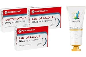 FAAR APO Pantoprazol Al 20 mg 3 x 14 Tabletten Sparset inkl. einer hochwertigen Handcreme Marke Faar-Apo