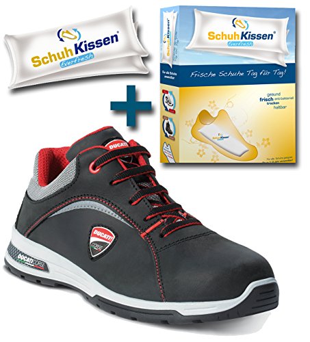 S3 ESD-Sicherheitshalbschuh FTG Ducati Racing Line LE MANS + 1 Paar Everfresh Schuhkissen®