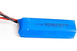 WYGUO X9D Sostituzione della batteria per Frsky Taranis X9D Plus Transmitter with JST(7.4V 2000mAh)