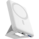 AOGUERBE Power Bank Magnetico, 10000mAh Caricabatterie Portatile Wireless, PD 22.5W Caricatore Powerbank con LED Display, Bat