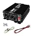 Produktbild ERAYAK 600W Wechselrichter TÜV Zertifiziert, DC12V auf AC230V Spanungwandler, Konverter mit 2 EU Steckdose, 2.1A USB Port, Autobatterieclips, Kabel