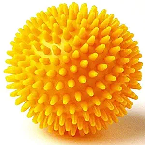 Cure18 Health and Yoga Reflex for Stress Relieving Spikes Makes Sensory Stimulation Complete Body Massage Ball Sports Rubber Massage Balls for Plantar Fasciitis Deep Tissue